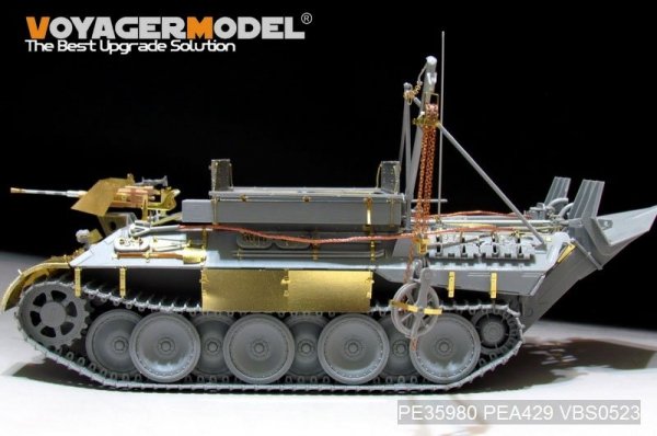 Voyager Model PE35980 WWII German Bergepanther Ausf.A (Late type,Panther G tool holders) Basic For TAKOM 2101 1/35