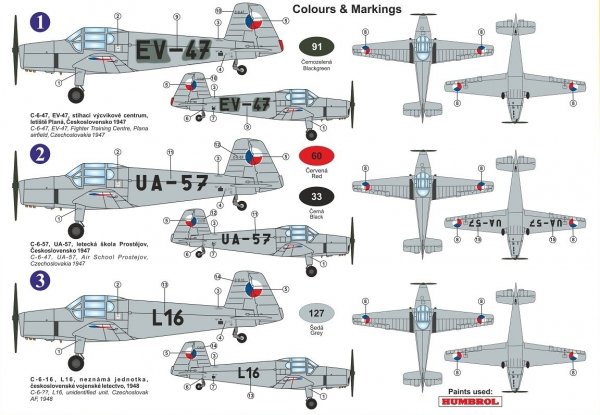 Kovozavody Prostejov KPM0230 Zlin C-6 „Basa“ 1/72