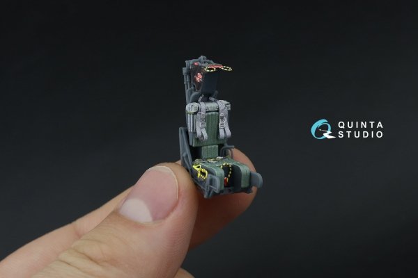 Quinta Studio QR+48093 GRU-7A early, 2 ejection seats for F-14 A (Hasegawa, GWH) 1/48