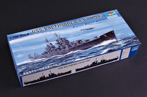 Trumpeter 05724 USS Baltimore CA-68 1943 1/700