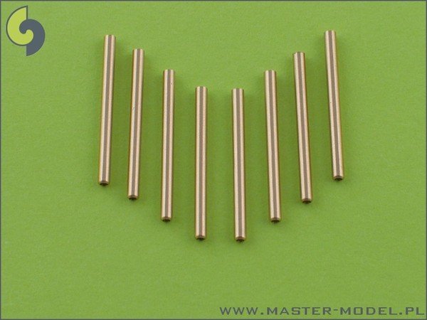 Master AM-48-002 Browning M2 aircraft .50 caliber (12.7mm) barrels (2pcs) (1:48)