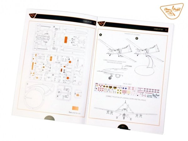 Clear Prop! CP72037 TB.2 UAV in Polish service STARTER KIT 1/72