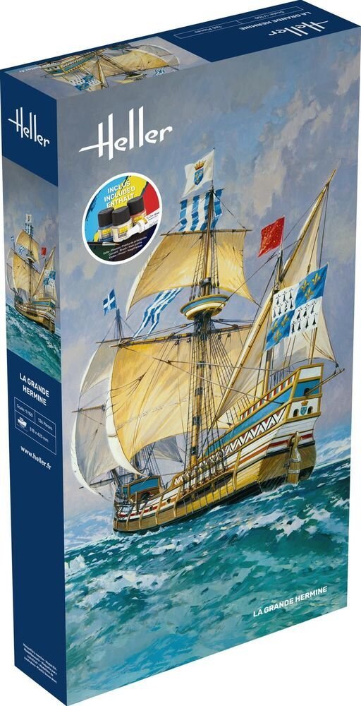 Heller 56841 Starter Kit -  Le Grand Hermine 1/150 