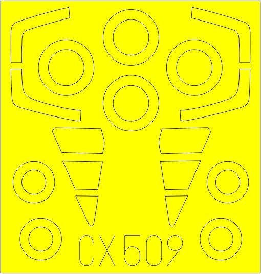 Eduard CX509 F-106A TRUMPETER 1/72