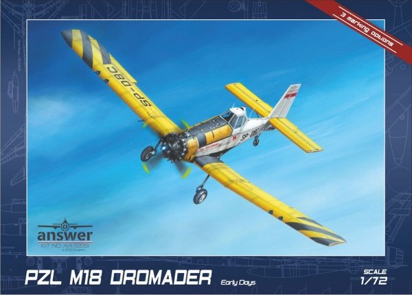 Answer AA72051 PZL M18 Dromader Early Days 1/72