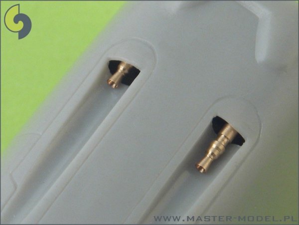 Master AM-48-009 Bf 109 E3 - E9, T armament set (MG 17 tips, MG FF barrels) (1:48)