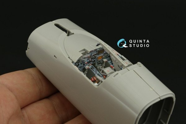 Quinta Studio QD48238 Su-24M 3D-Printed &amp; coloured Interior on decal paper ( Trumpeter ) 1/48
