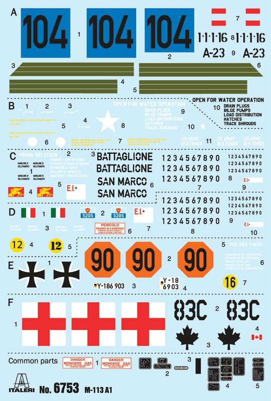 Italeri 6753 M113A1 1/35