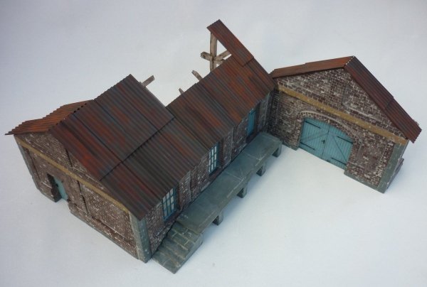 RT-Diorama 35211 Freight Shed (Modular System) 1/35