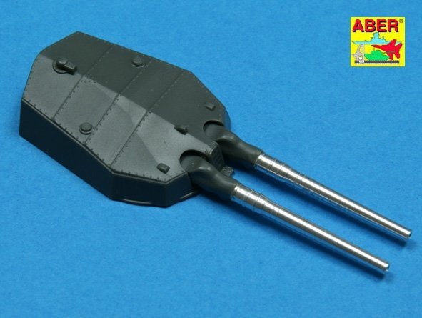 Aber 350L-35 Set of 8 pcs 356 mm barrels for Kongo, Haruna, Hiei, Kirishima (1:350)
