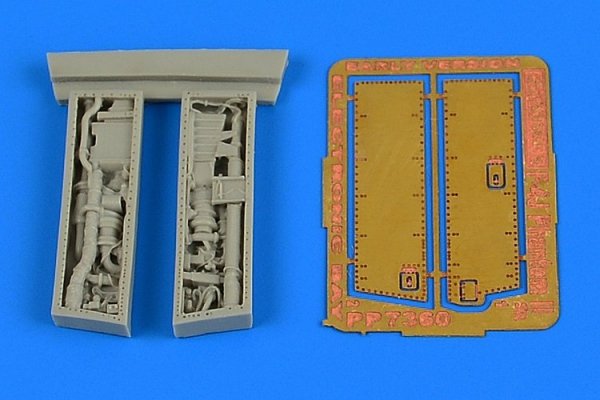 Aires 7360 F-4J Phantom II electronic bay 1/72 ACADEMY