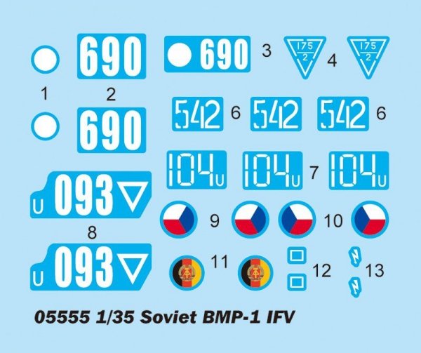 Trumpeter 05555 Soviet BMP-1 IFV (1:35)