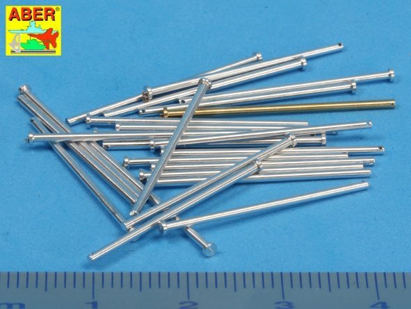 Aber 16068A Panzer IV track link pins x 25 pcs. (1:16)