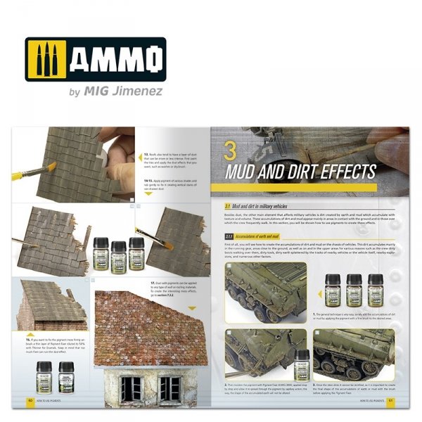 Ammo of Mig 6293 How to use Pigments - AMMO Modelling Guide (English)
