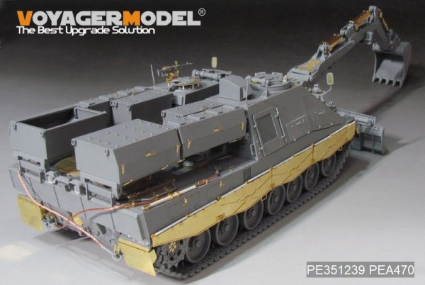 Voyager Model PEA470 Modern German Kodiak AEV-3 Pionierpanzer Schurzen For BORDER BT-011 1/35