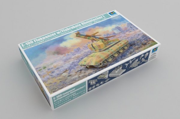 Trumpeter 09586 E-100 Flakpanzer w/Flakrakete Rheintocher I 1/35