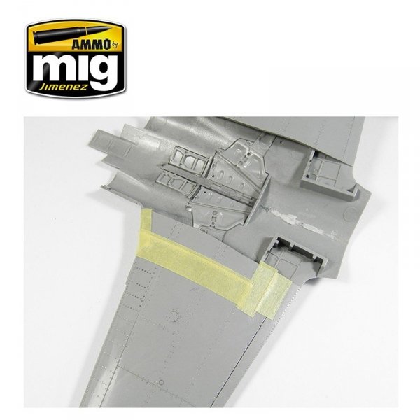 Ammo of Mig 2034 ANTI-SLIP PASTE - BLACK COLOR FOR 1/72 &amp; 1/48
