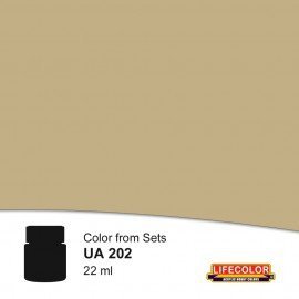 Lifecolor UA202 Sandgrau RAL 7027 22ml