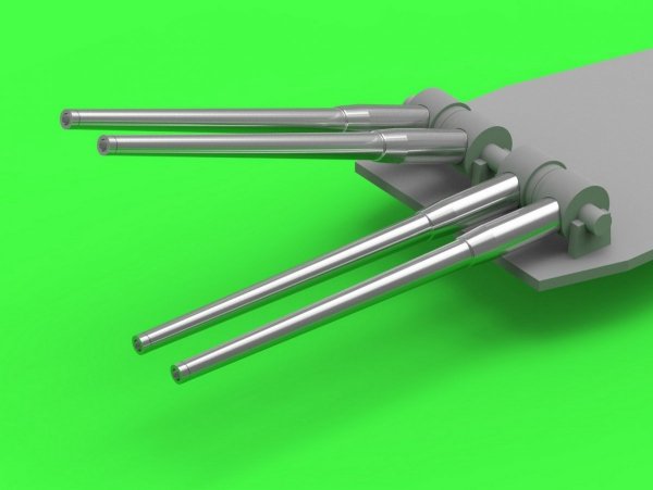 Master SM-350-101 Uzbrojenie pancernika Dunkerque/Strasbourg – lufy 330mm (8 szt.), 130 mm (16 szt.) wraz z żywicznymi elementami do osadzenia luf (1:350)