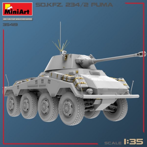 MiniArt 35419 SD.KFZ.234/2 PUMA 1/35