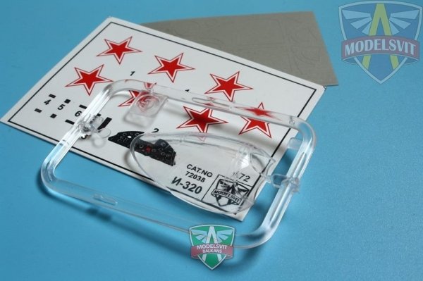 Modelsvit 72038 I-320 R-3 All-weather interceptor prototype 1/72