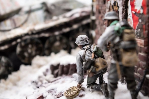 RT-Diorama 35302 Diorama-Base: &quot;Wintergewitter&quot; Operation Winter Storm 1/35
