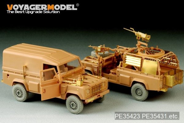 Voyager Model PE35423 Modern British Defender 110 Hardtop for HOBBY BOSS 82448 1/35