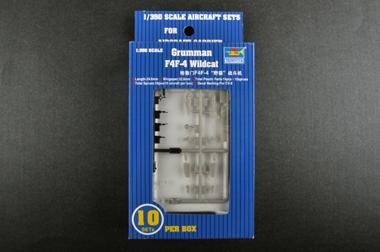Trumpeter 06202 Grumman F4F-4 Wildcat (10pcs.) (1:350)