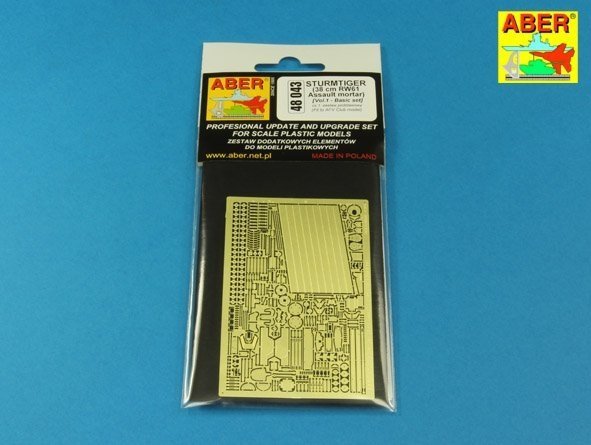 Aber 48043 STURMTIGER (38 cm RW61 Assault mortar) Vol.1 AFV 1/48