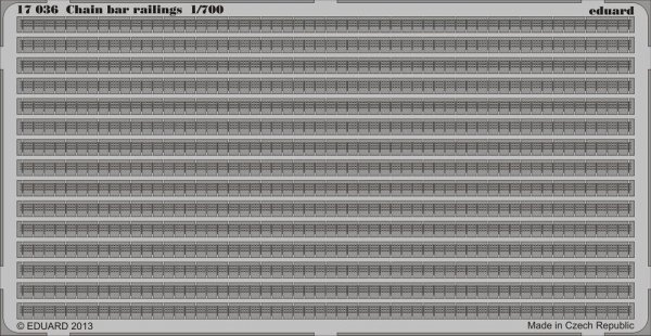 Eduard 17036 Chain bar railings 1/700