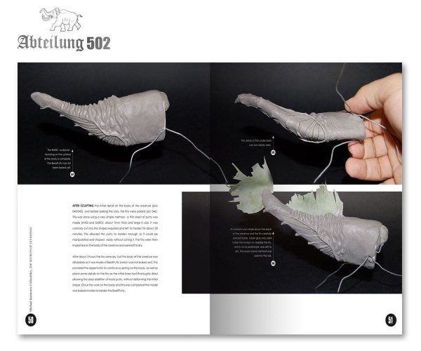 ABTEILUNG ABT715 THE SECRETS OF LEVIATHAN: SCULPTING &amp; PAINTING TECHNIQUES (English)