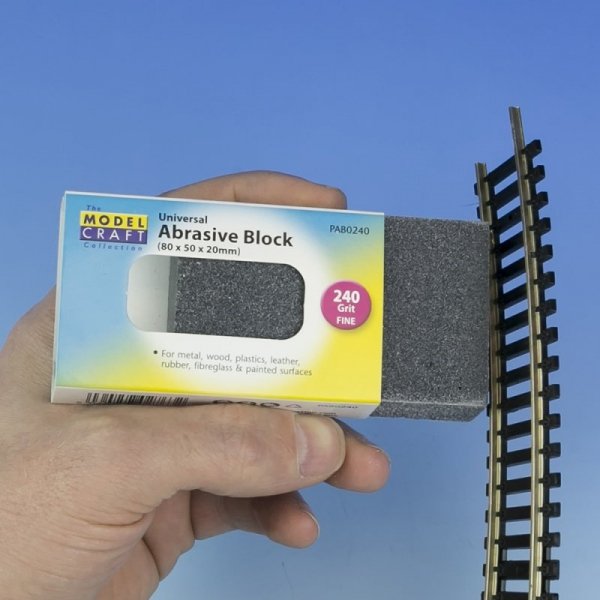 Modelcraft PAB0240 Universal Abrasive Block (240 Grit)