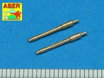 Aber A48 005 Set of 2 barrels for German 13mm aircraft machine guns MG 131 (early type) (1:48)