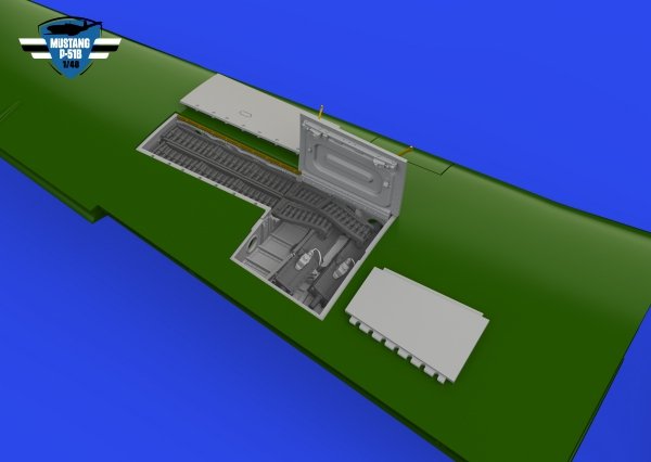 Eduard 648997 P-51B / C gun bays PRINT EDUARD 1/48