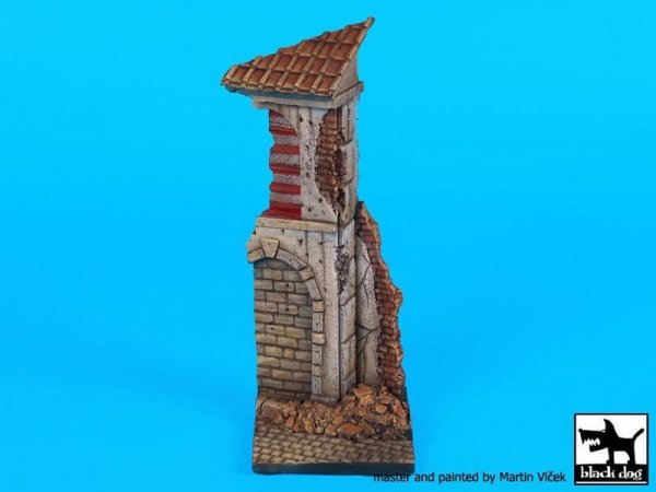 Black Dog D35101 House corner N°5 base 1/35