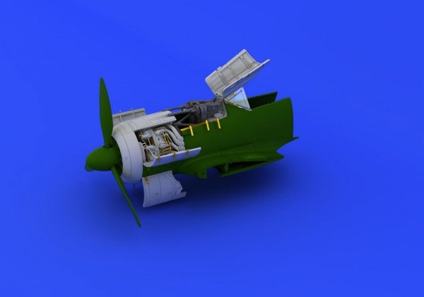 Eduard 672088 Fw 190A-8 engine &amp; fuselage guns 1/72 (EDUARD)