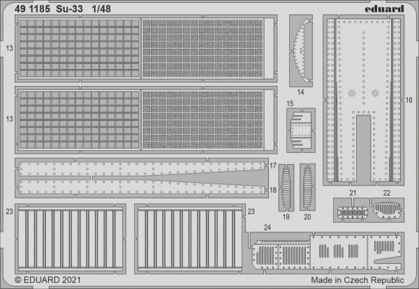 Eduard 491185 Su-33 MINIBASE 1/48