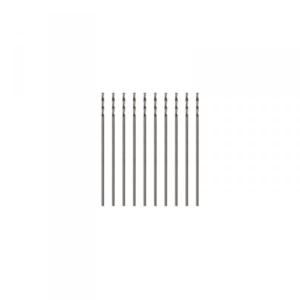 Modelcraft PDR1910-09 Precision HSS Drill Bits 0.9mm (Pack of 10)