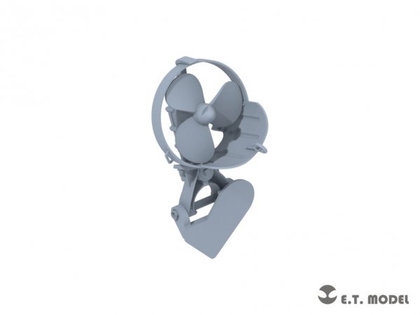 E.T. Model P35-261 WWII German Schwimmwagen Type166 Propeller Set ( 3D Print ) For TAMIYA Kit 1/35