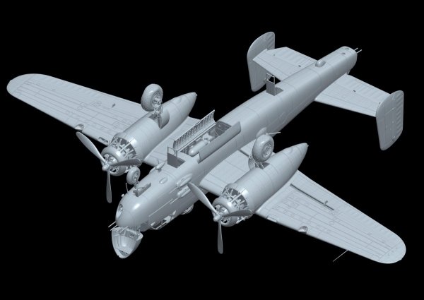 HK Models 01E037 B-25H Mitchell Gunships over CBI 1/32