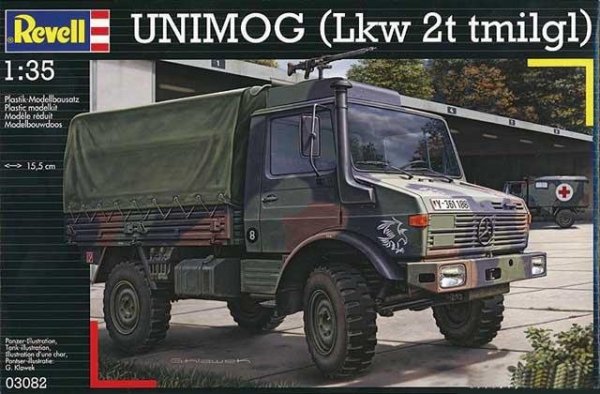 Revell 03082 Unimog Lkw 2t tmilgl (1:35)