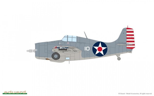Eduard 82202 F4F-4 Wildcat early 1/48
