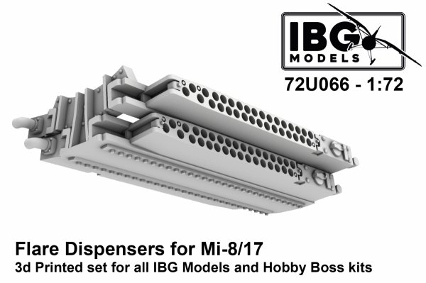 IBG 72U066 Flare Dispensers for Mi-8/17 1/72
