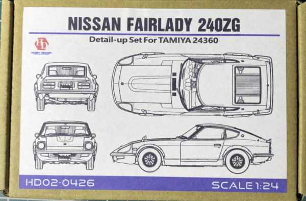 Hobby Design HD02-0426 Nissan Fairlady 240ZG For Tamiya (24360) 1/24