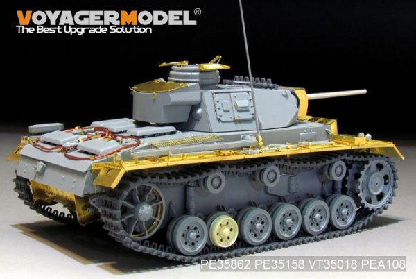 Voyager Model PE35862 WWII German Pz.KPfw.III Ausf.L basic For DRAGON 6387 1/35