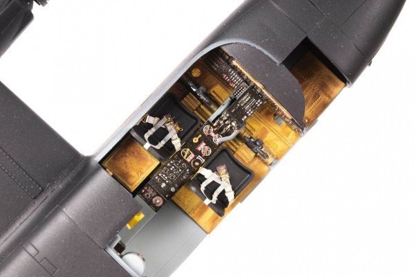 Eduard FE1263 B-26K Invader seatbelts STEEL ICM 1/48