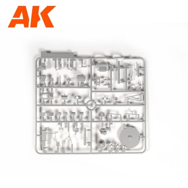 AK Interactive AK35504 PZ.KPFW.IV AUSF.D AFRIKA KORPS 1/35