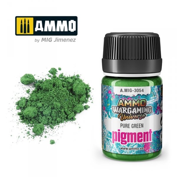 AMMO by Mig Jimenez 3054 Pigment Pure Green 35ml