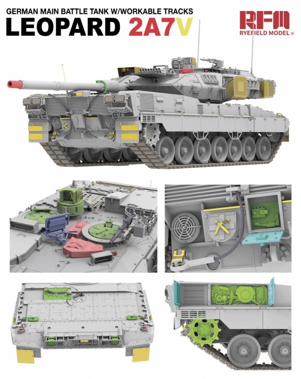 Rye Field Model 5109 Leopard 2A7V 1/35
