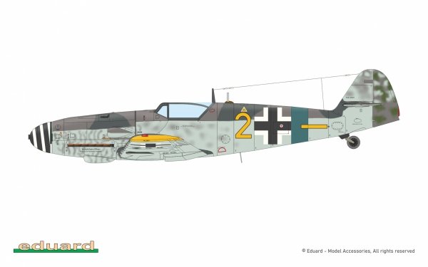 Eduard 2150 Gustav Pt.3 Dual Combo - Bf 109G-6/AS And Bf 109G-14/AS - The Limited Edition 1/72